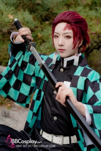 Đồ Cosplay Kamado Tanjiro - Kimetsu No Yaiba