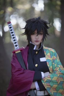 Đồ Cosplay Tomioka Giyuu - Kimetsu No Yaiba
