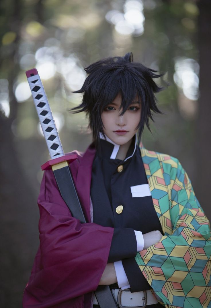Đồ Cosplay Tomioka Giyuu - Kimetsu No Yaiba