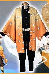 Tất cả sản phẩm Trang Phục Cosplay Agatsuma Zenitsu - Kimetsu No Yaiba Trang Phục Cosplay Agatsuma Zenitsu - Kimetsu No Yaiba
