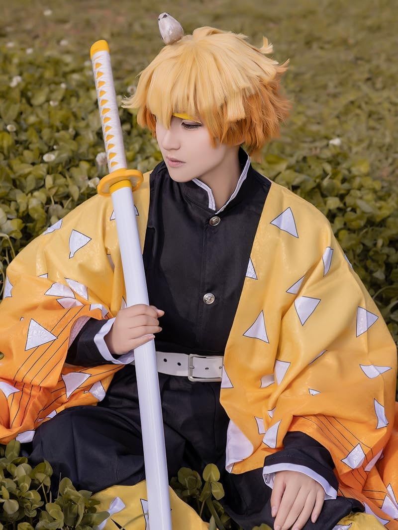 Đồ Cosplay Agatsuma Zenitsu - Kimetsu No Yaiba