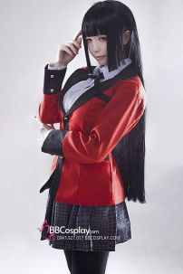 Trang Phục Cosplay Yumeko Jabami Trong Kakegurui (Học Viện Đỏ Đen)