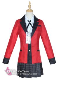 Trang Phục Cosplay Yumeko Jabami Trong Kakegurui (Học Viện Đỏ Đen)