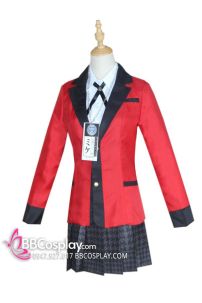 Trang Phục Cosplay Yumeko Jabami Trong Kakegurui (Học Viện Đỏ Đen)
