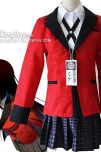 Trang Phục Cosplay Yumeko Jabami Trong Kakegurui (Học Viện Đỏ Đen)