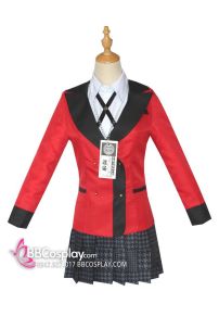 Trang Phục Cosplay Yumeko Jabami Trong Kakegurui (Học Viện Đỏ Đen)