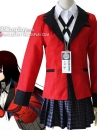 Đồ Cosplay Yumeko Jabami Trong Kakegurui (Học Viện Đỏ Đen)