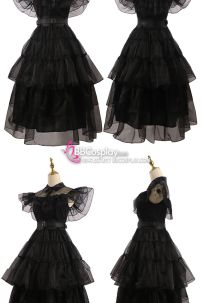 Đầm Dạ Hội Wednesday - Có Size Cho Bé