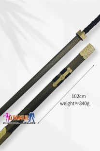 Mô Hình Bằng Gỗ Kiếm Hán ĐỐM VÀNG Như Ý Kiếm COS Đạo Cụ Cổ Kiếm Gỗ Trang Trí Vũ Khí Thủ Công Mỹ Nghệ