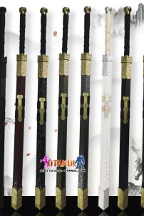 Mô Hình Bằng Gỗ Kiếm Hán TRẮNG Như Ý Kiếm COS Đạo Cụ Cổ Kiếm Gỗ Trang Trí Vũ Khí Thủ Công Mỹ Nghệ
