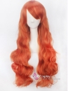 Tóc Giả Cam Cam Dài Đuôi Gợn Sóng 60Cm