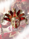 Mặt Nạ Carnaval Venecia - Màu Đỏ