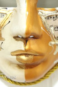 Mặt Nạ Carnaval Venecia - Màu Vàng
