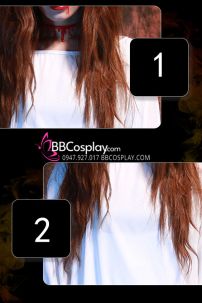 Đồ Sadako Halloween - Vải Thun Giá Rẻ