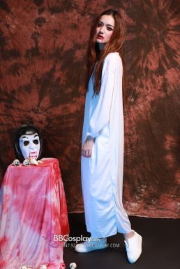 Trang Phục Sadako Halloween - Vải Thun Giá Rẻ