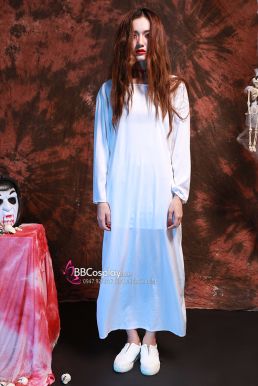 Trang Phục Sadako Halloween - Vải Thun Giá Rẻ