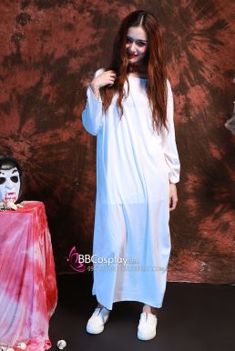 Trang Phục Sadako Halloween - Vải Thun Giá Rẻ