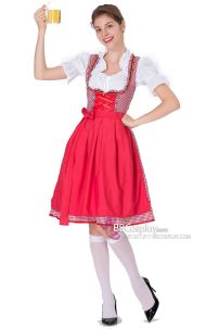 Đầm Lễ Hội Bia Đức Đỏ