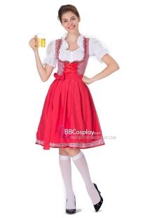 Đầm Lễ Hội Bia Đức Đỏ