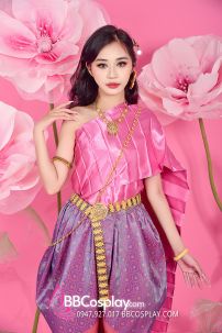 Đồ Thái Lan Sabai Hồng Quần Hồng