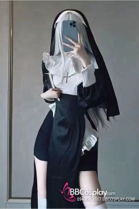 Đồ Nữ Tu Sĩ Sexy Cosplay Chowbie