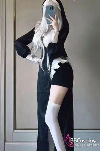 Đồ Nữ Tu Sĩ Sexy Cosplay Chowbie