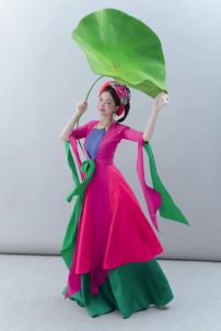 Đồ Thị Mầu Của Ca Sĩ Hoà Minzy Hàng Shop May - Màu Hồng