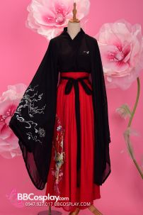 Hán Phục Đỏ Đen Hồ Tầm Ca