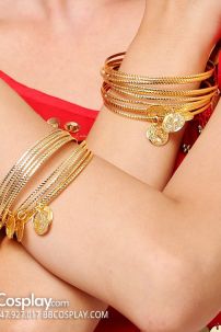 Đồ Múa Bụng Màu Xanh Nhạt Tay Dài Váy Kim Tuyến Rũ Mẫu Mới 2025