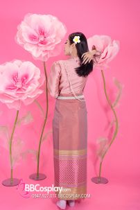Đồ Thái Lan Dự Tiệc Màu Hồng Đất