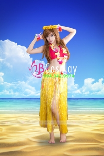 Trang Phục Hawaii  - Màu Vàng