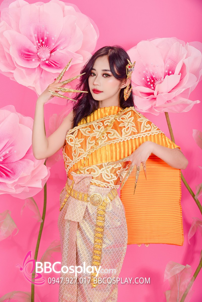 Trang Phục Thái Lan Vàng Giá Rẻ