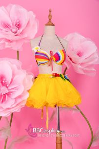 Đồ Hawaii Váy Vàng