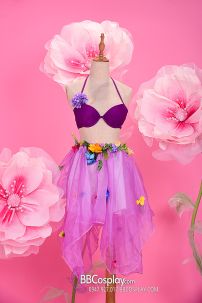 Đồ Hawaii Xanh Tím