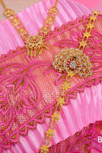 Đồ Campuchia Hồng Cánh Sen Váy Cam