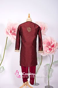 Đồ Nam Ấn Độ Đỏ Hoàng Gia