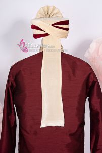 Nón Hoàng Tử Ấn Độ Đỏ Kem