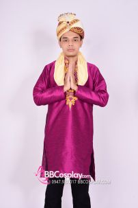 Đồ Ấn Độ Nam Giá Rẻ Màu Tím