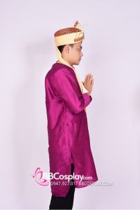 Đồ Ấn Độ Nam Giá Rẻ Màu Tím