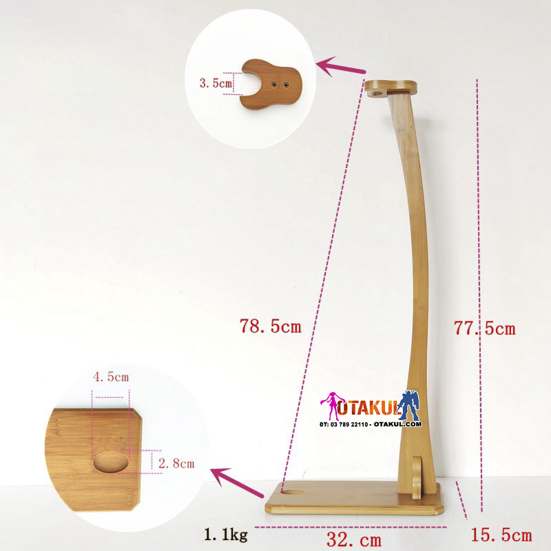 Giá Để Kiếm Bằng Gỗ Tre Giá Vũ Khí Bằng Gỗ Tre Giá Trưng Bày Thủ Công Mỹ Nghệ