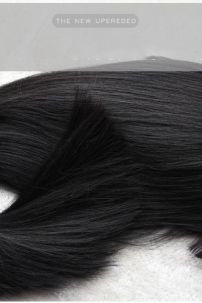 Tóc Giả Nữ Đen Dài Có Mái - 80Cm