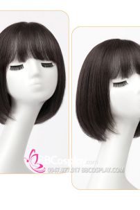 DH ODTK 314604 Tóc Bánh Đen - Tóc Ngắn Ngang Vai Đen 15869