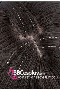 DH ODTK 314604 Tóc Giả Đèn Dài Đuôi Gợn Sóng 15870