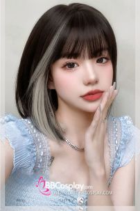 DH ODTK 314604 Tóc Ngắn Đen Line Trắng