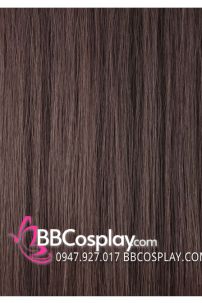 DH ODTK 314604 Tóc Giả Nâu Hạt Dẻ 2 Mái Dài 80Cm 15872