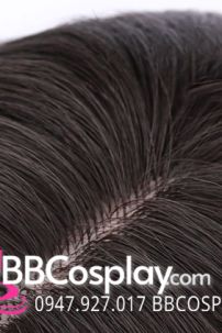 DH ODTK 314604 Tóc Giả Nâu Hạt Dẻ 2 Mái Dài 80Cm 15872