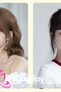 Tóc Ngắn Nâu Xoăn