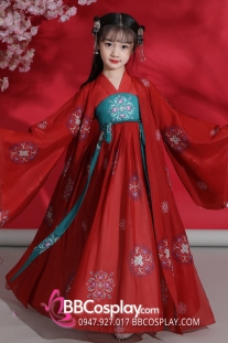 Cổ Trang Trung Thu Chị Hằng  Hồng Uyển Cho Bé