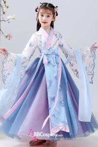 Hán Phục Hằng Nga Ngọc Khuê Cho Bé