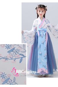 Hán Phục Hằng Nga Ngọc Khuê Cho Bé